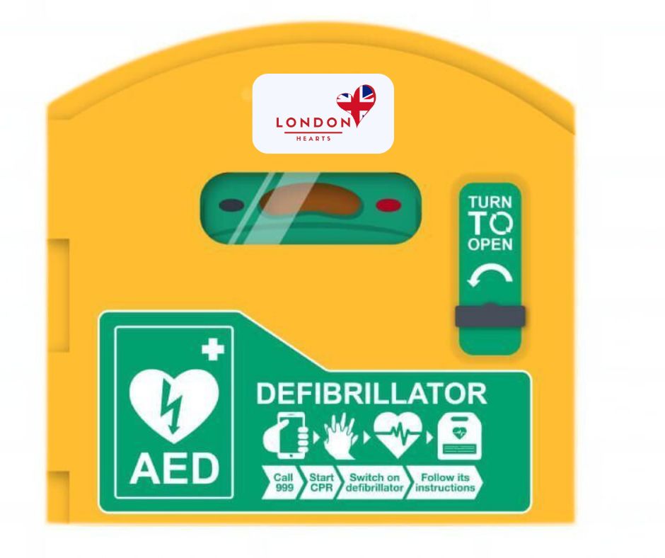 Defibrillator Maintenance Guide. London Hearts Defibrillator Cabinet