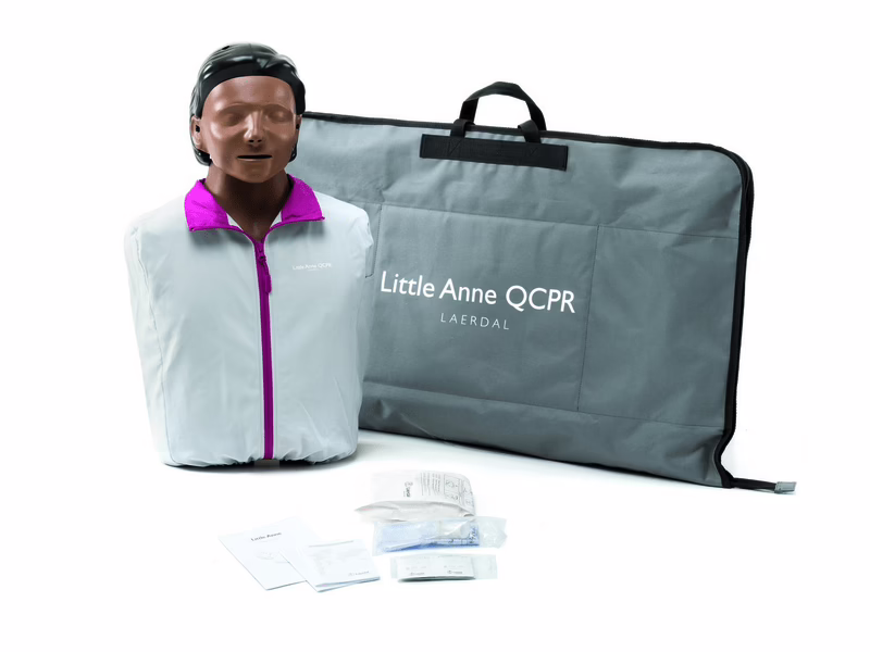 Laerdal Little Anne QCPR Manikin – Dark