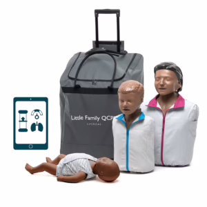 Laerdal Little Family Pack of QCPR Training Manikins - Dark