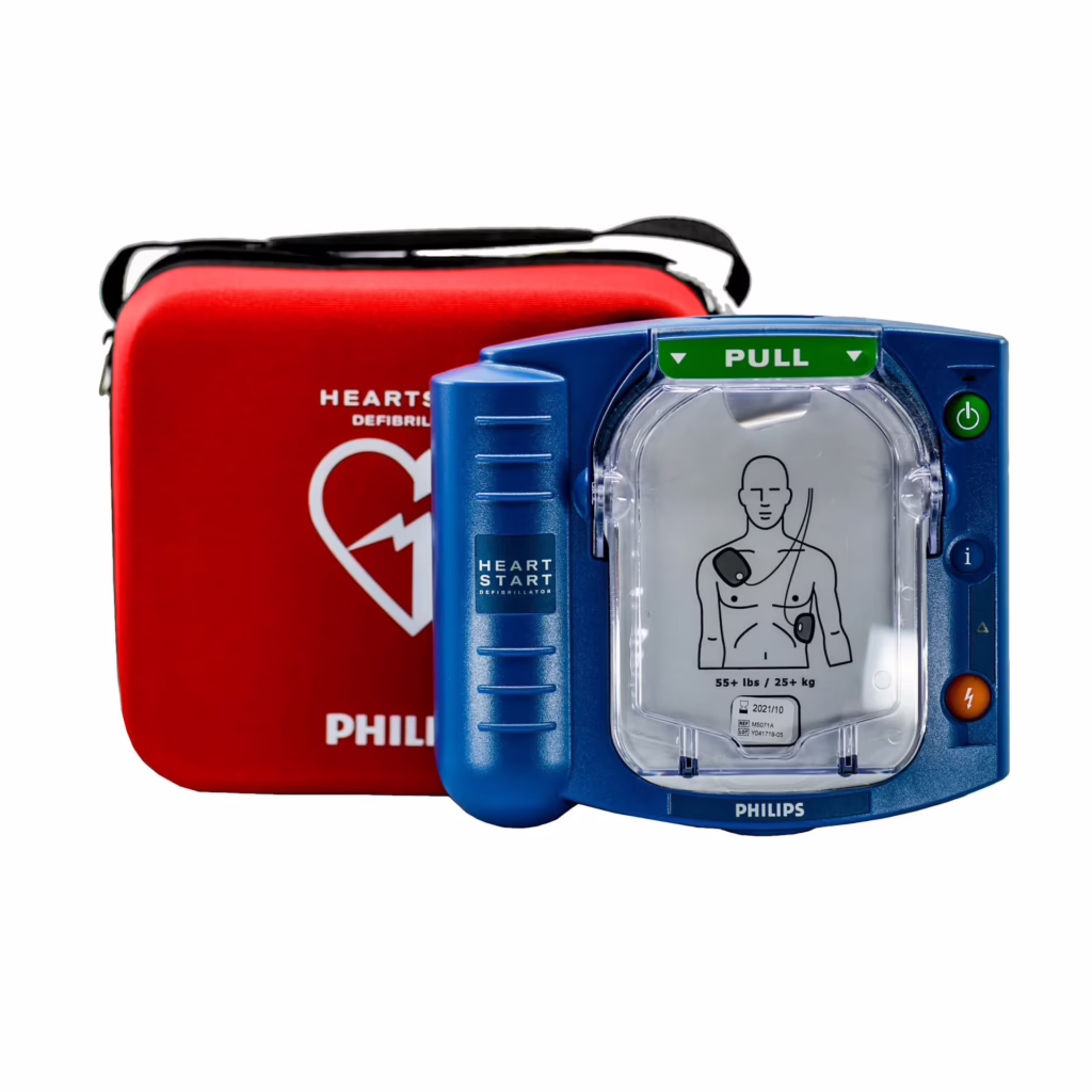 Philips HeartStart HS1 Defibrillator & Slim Carry Case