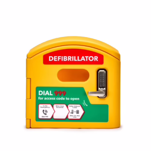 DefibCaddy External Locked Defibrillator Cabinet