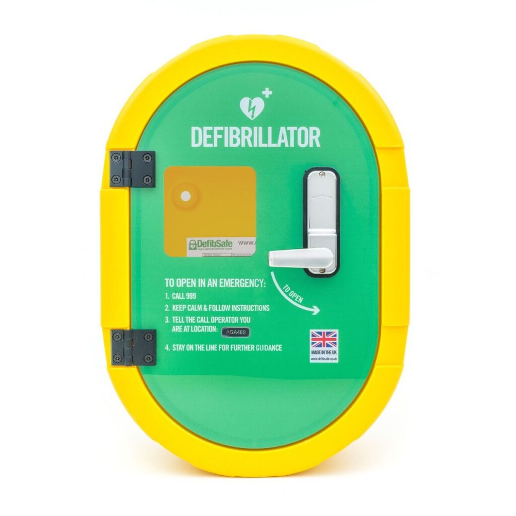 DefibSafe 2 External Unlocked Defibrillator Cabinet